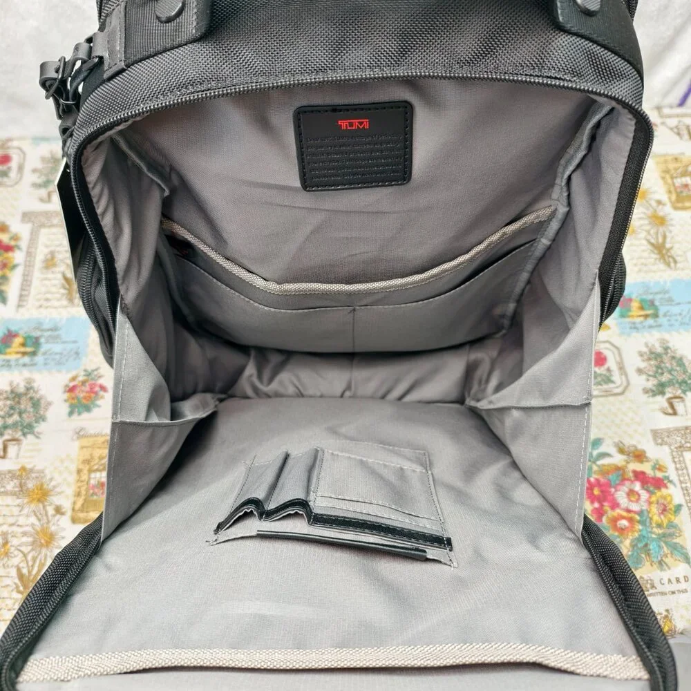 🌺TUMI Alpha 3 Backpack | Ballistic Nylon Large Capacity | Business & Travel